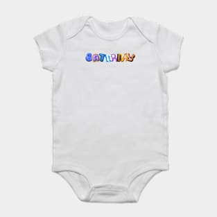 Saturday 3D Letter Baby Bodysuit